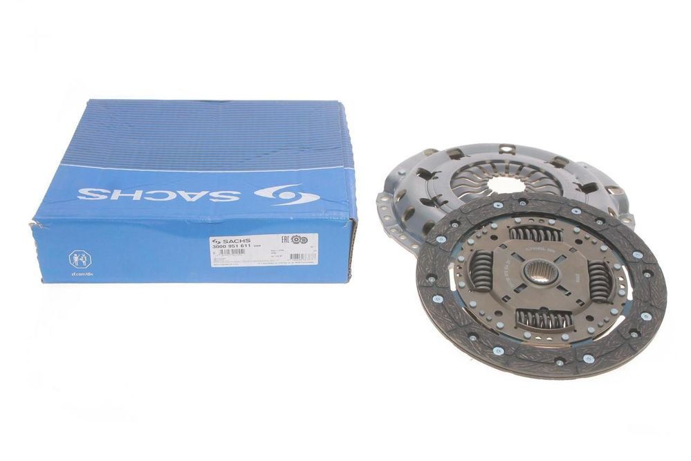 Комплект зчеплення Ford Focus 1.8 Turbo DI TDDi 99-05 (d=228mm) (Sachs 3000951611) 3000 951 611 фото