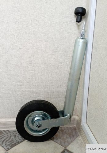 Опорне колесо причепа Winterhoff d48 мм довжина 505 мм сталевий диск 150 кг (1860905EW) 1860905EW фото