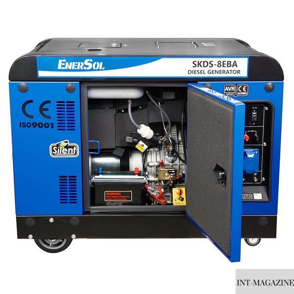 Генератор дизельный EnerSol SKDS-8EBA SKDS-8EBA фото