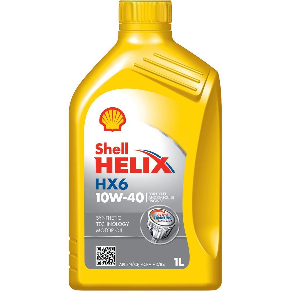 Моторна олива Shell Helix HX6 10W-40, 1 л ТОВ-У001627 фото
