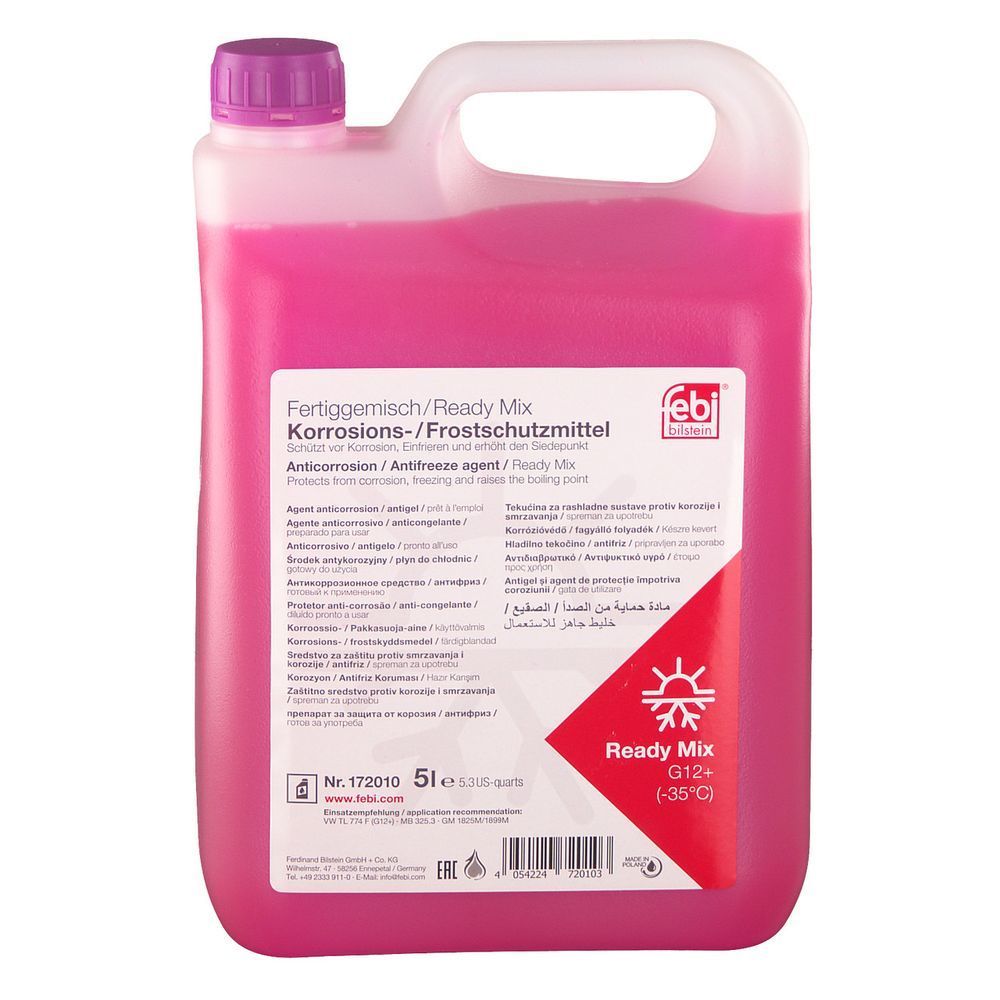 Антифриз фіолетовий готовий FEBI Readymix G12+ (172010) 5л 172010 фото