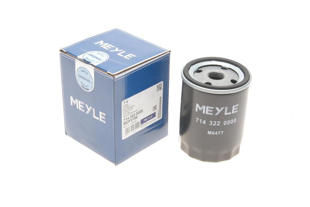 Фільтр оливи Meyle 7143220000 Ford Escort 1.8D TD 89-95 ME 714 322 0000 фото