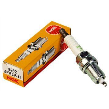 Никелевая свеча зажигания NGK ZFR5F-11 2262 (Honda Hyundai Kia Mazda Opel Dodge Fiat Alfa Romeo) 1 электрод ZFR5F-11 2262 фото
