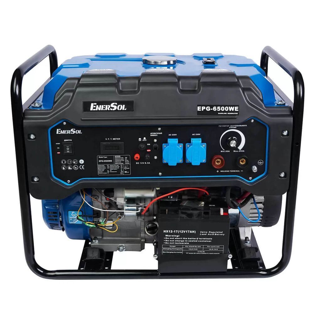 Генератор бензиновый зварювальний EnerSol EPG-6500WE EPG-6500WE фото