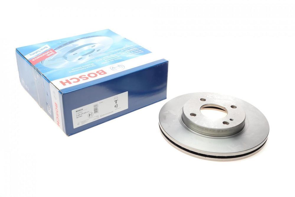 Гальмівний диск передній Ford Fiesta 08- (258x23) Bosch 0986479S38 BO 0986479S38 фото