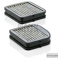 Фільтр салону вугільний Mann CUK 22 000-2 - Mercedes E-class (W210) S-class (W220) CL (C215) 98-06 Maybach 02-12 (к-кт 2шт.) CUK 22 000-2 фото