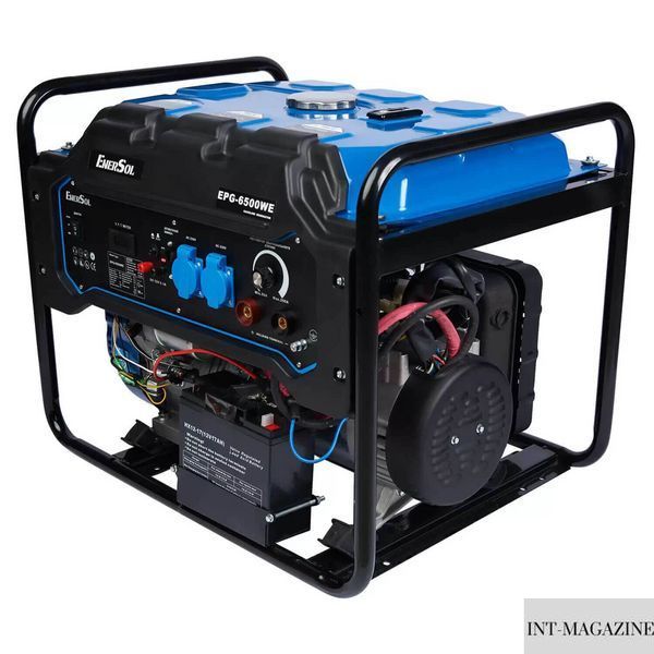 Генератор бензиновый зварювальний EnerSol EPG-6500WE EPG-6500WE фото