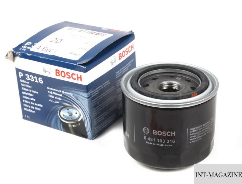 Фільтр масляний Bosch 0451103316 Mitsubishi Pajero 1.8-3.5 V6 94- 0451103316 фото