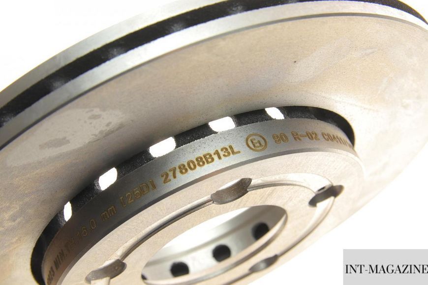 Гальмівний диск передній Skoda Octavia/Fabia/VW Polo 1.2-1.4 99- (238,7x18) Bosch 0986479036 BO 0986479036 фото