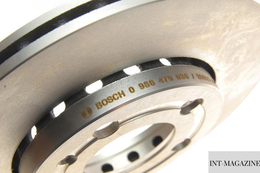 Гальмівний диск передній Skoda Octavia/Fabia/VW Polo 1.2-1.4 99- (238,7x18) Bosch 0986479036 BO 0986479036 фото