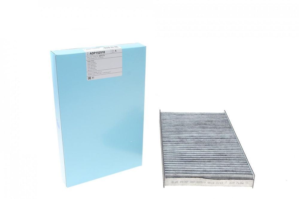 Фільтр салону вугільний Blue Print ADP152510 (Citroen Peugeot Ds) ADP152510 фото