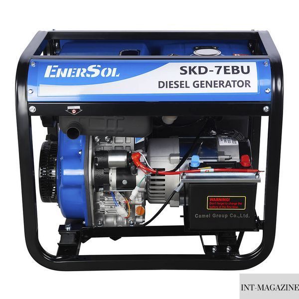 Генератор дизельний EnerSol SKD-7EBU SKD-7EBU фото