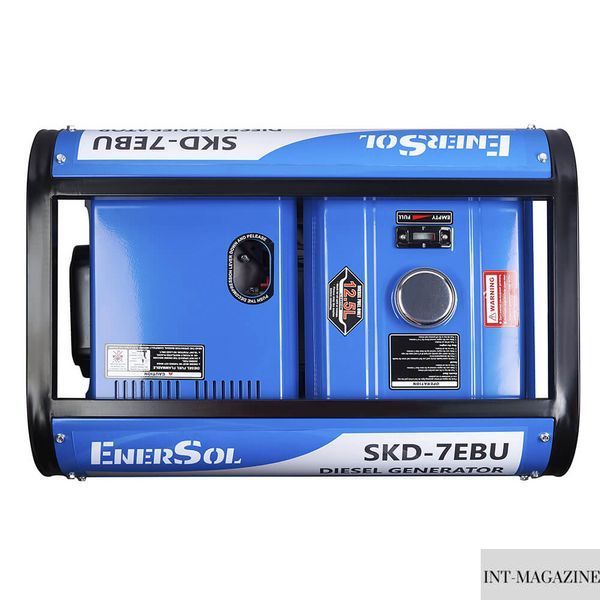 Генератор дизельний EnerSol SKD-7EBU SKD-7EBU фото