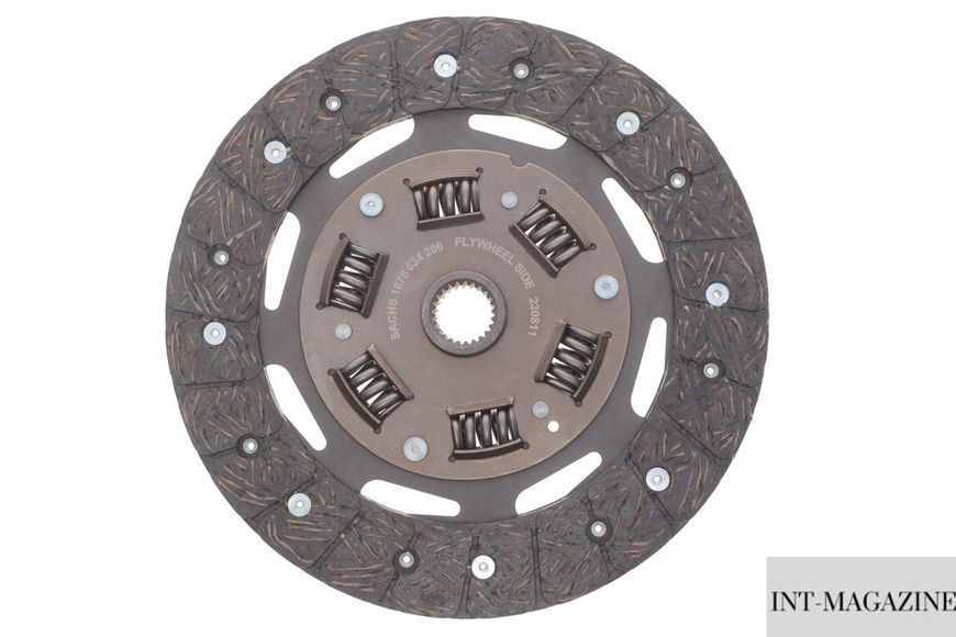 Комплект зчеплення Volkswagen Caddy II 1.4 1.6 95-04 (d=200mm) з вижимним підшипником (Sachs 3000951661) 3000 951 661 фото